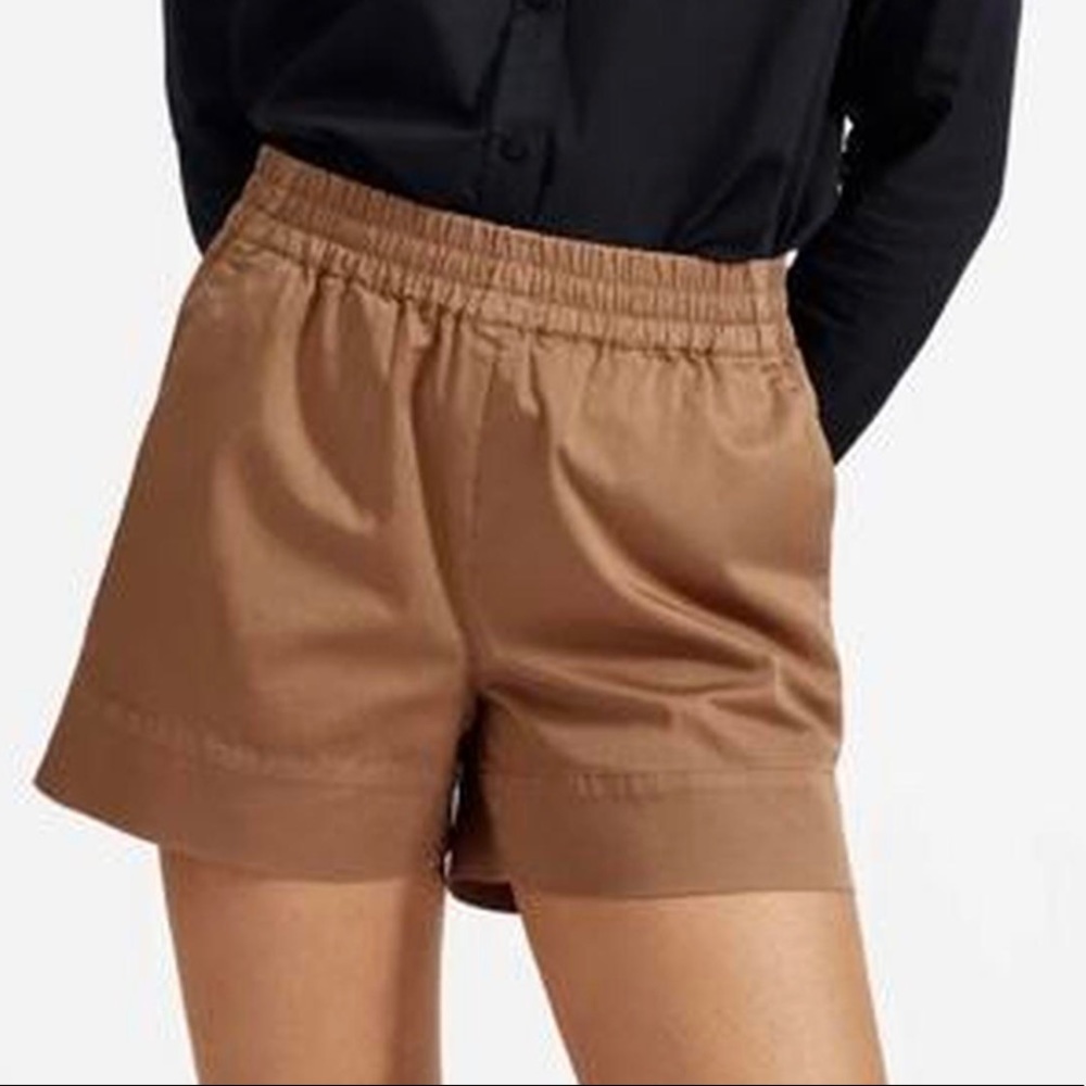 Everlane Easy Short, Brown, Size 10